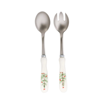 Vietri Christmas Lastra Ceramic Servers