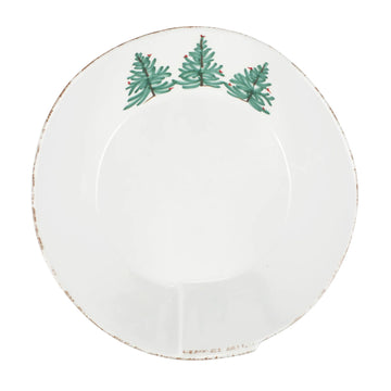 Vietri Christmas Lastra Melamine Serving Bowl