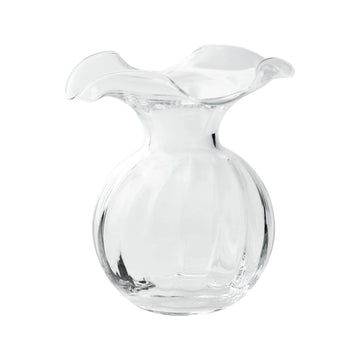 Vietri Hibiscus Small Vase in Clear