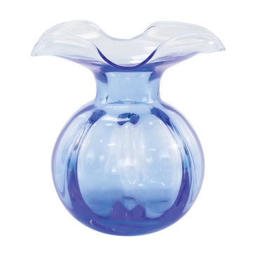 Vietri Hibiscus Bud Vase in Cobalt
