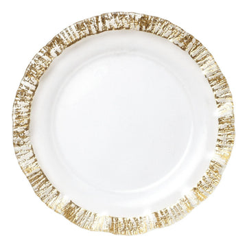 Vietri Gold Rufolo Charger