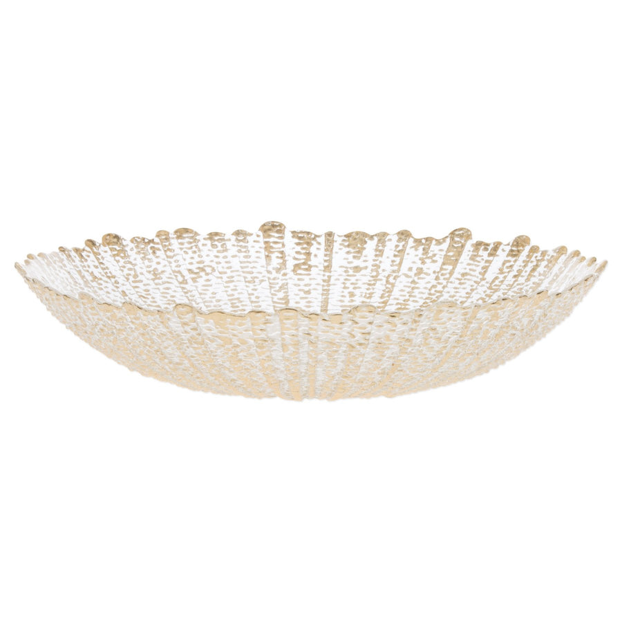 Vietri Rufolo Gold Serving bowl