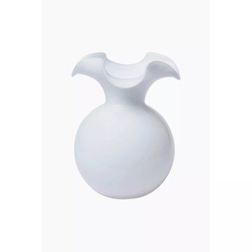 Vietri Hibiscus Small Vase in White