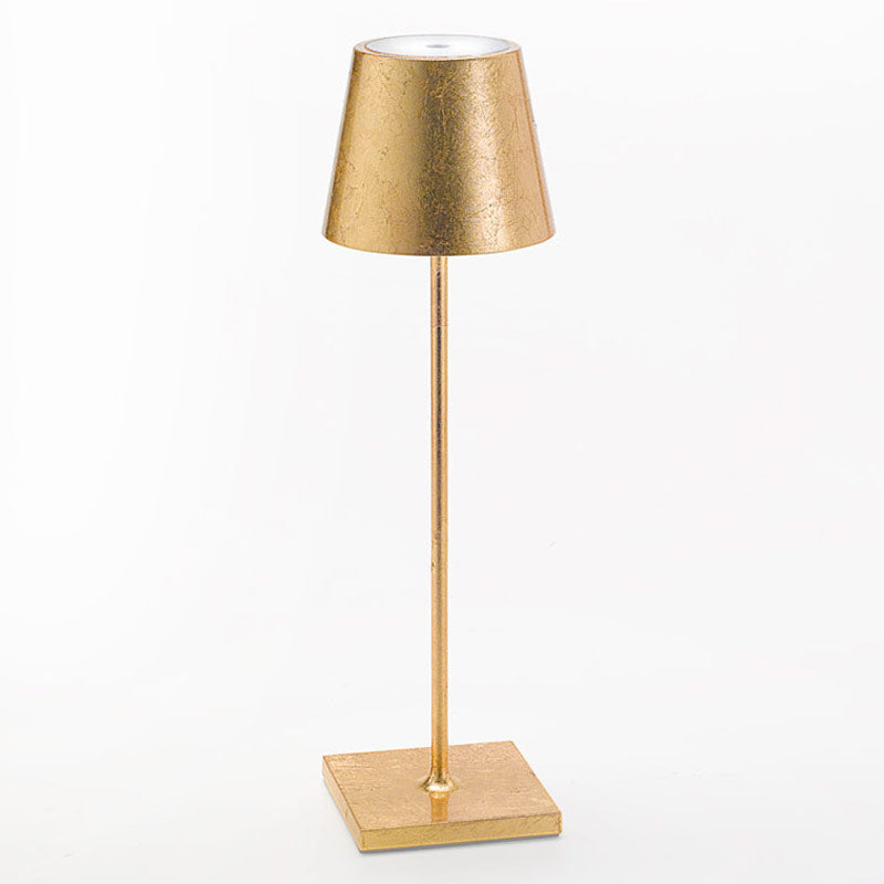 Zafferano Gold Leaf Poldina Lamp